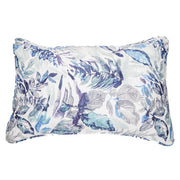 COLBAT ELEGANT BLUE FOLIAGE QUILT - Exterior 100% cotton